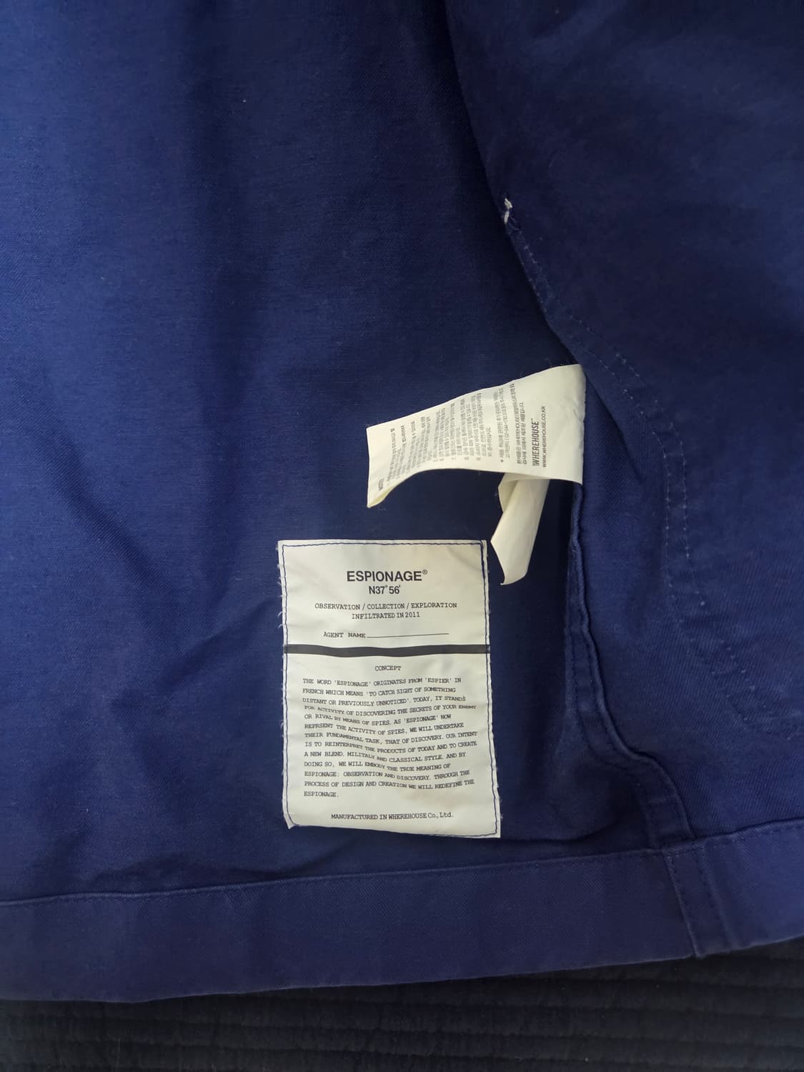 에스피오나지 프랜치워크자켓 상품이미지3