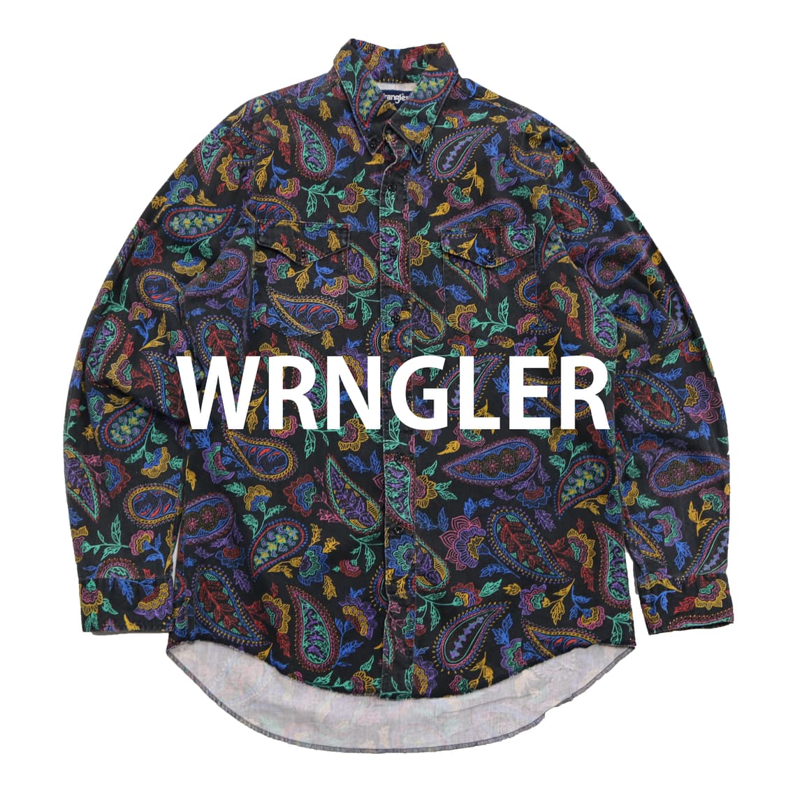 wrangler 랭글러 페이즐리 셔츠 상품이미지1