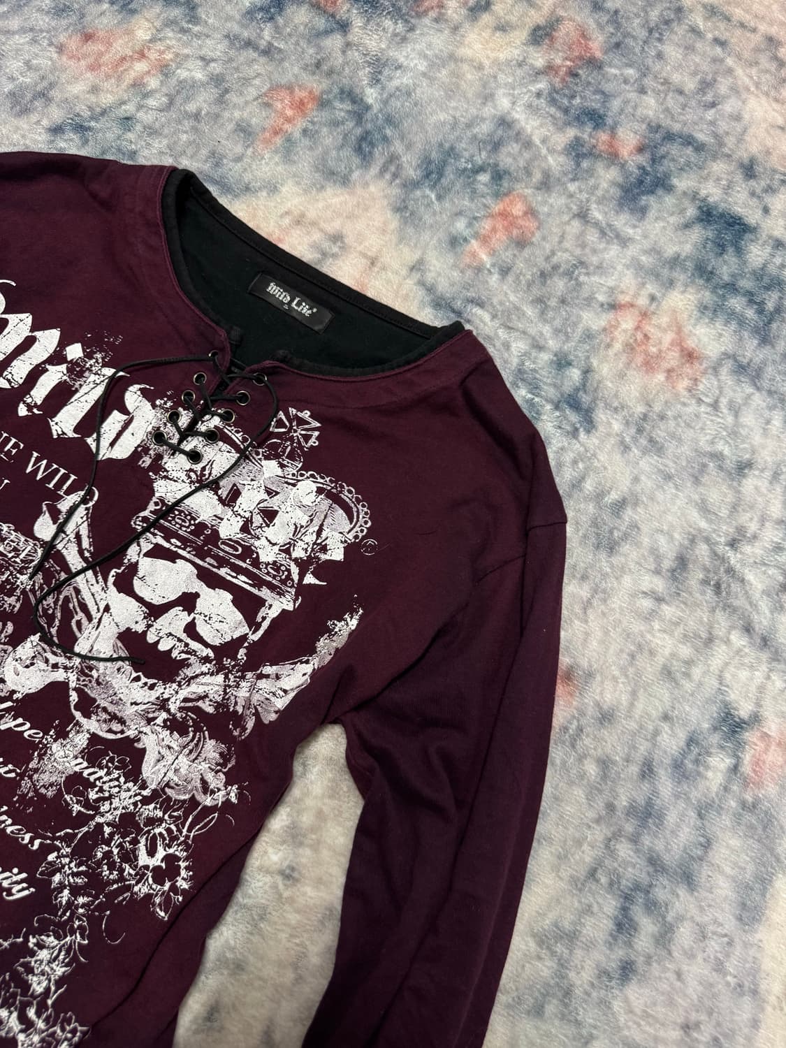 Wild life 00s vkei lace up cut sew  상품이미지4