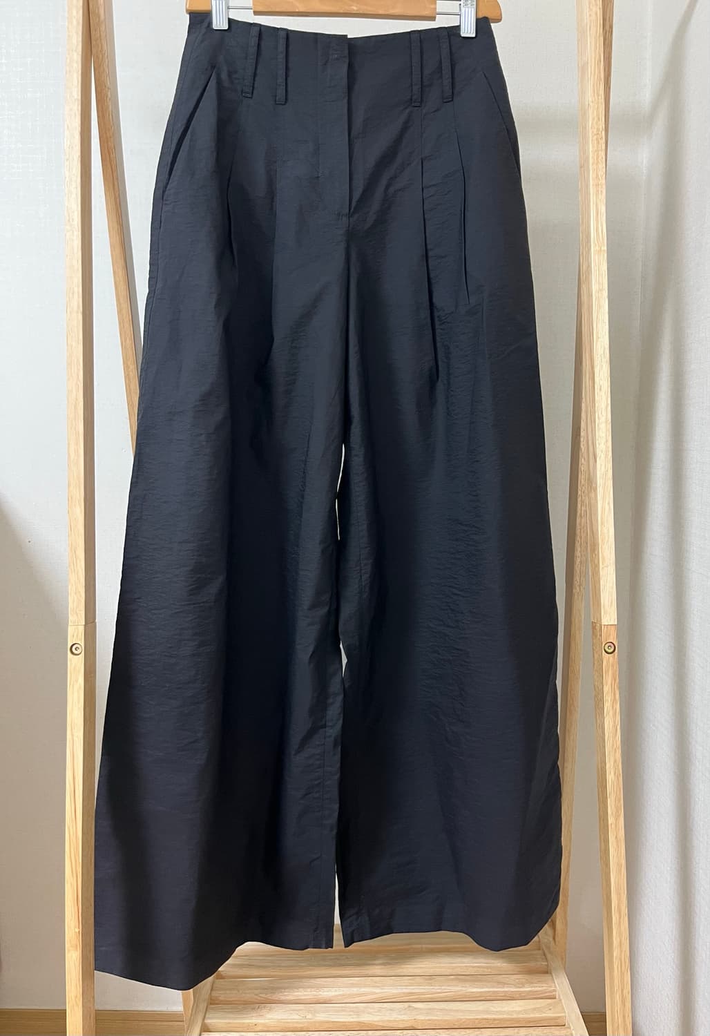BRUNELLO CUCINELLI 블랙 와이드 팬츠 여름용 매장판 상품이미지1