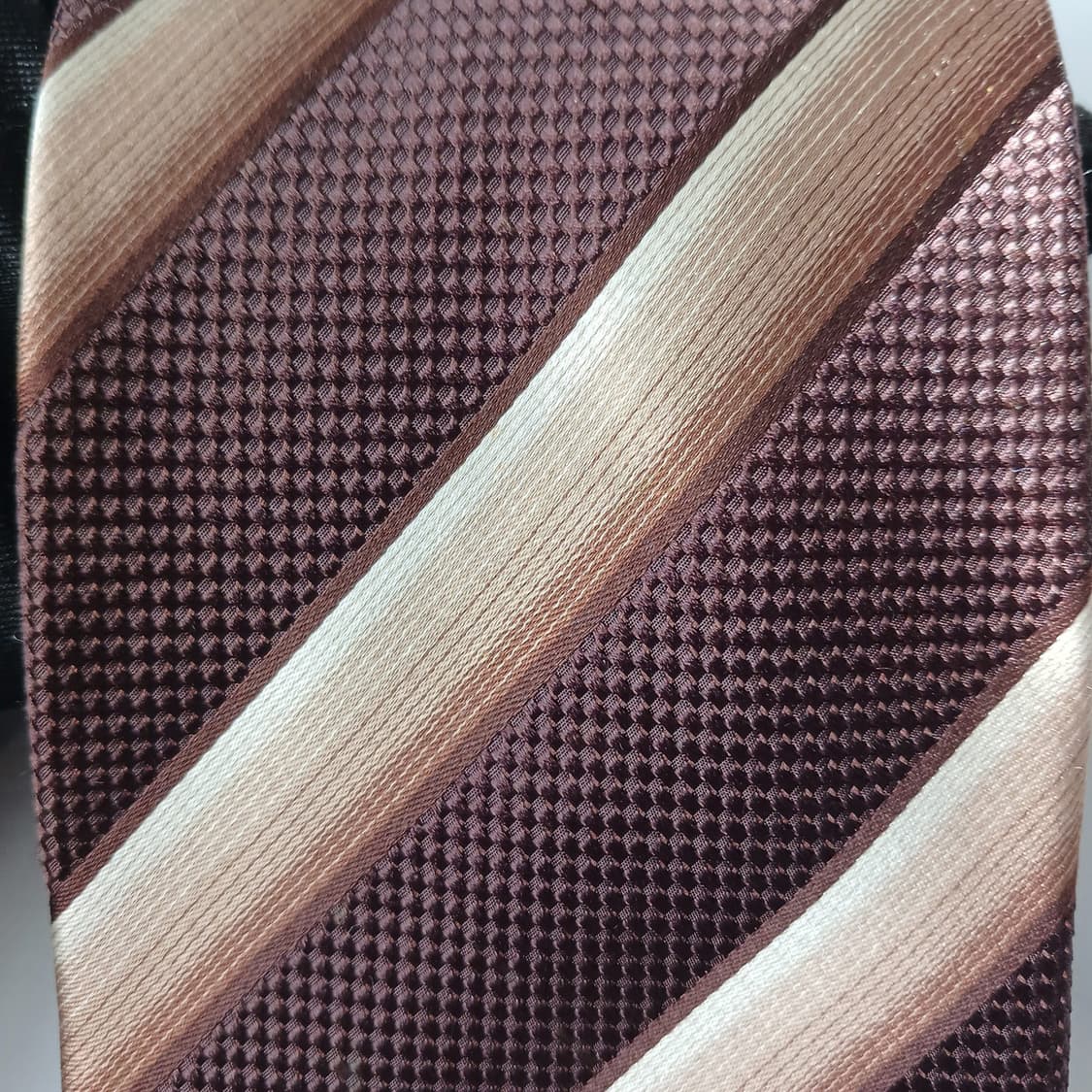 조르지오아르마니 실크 스트라이프 넥타이 9.6cm A~B등급 A19419 상품이미지7