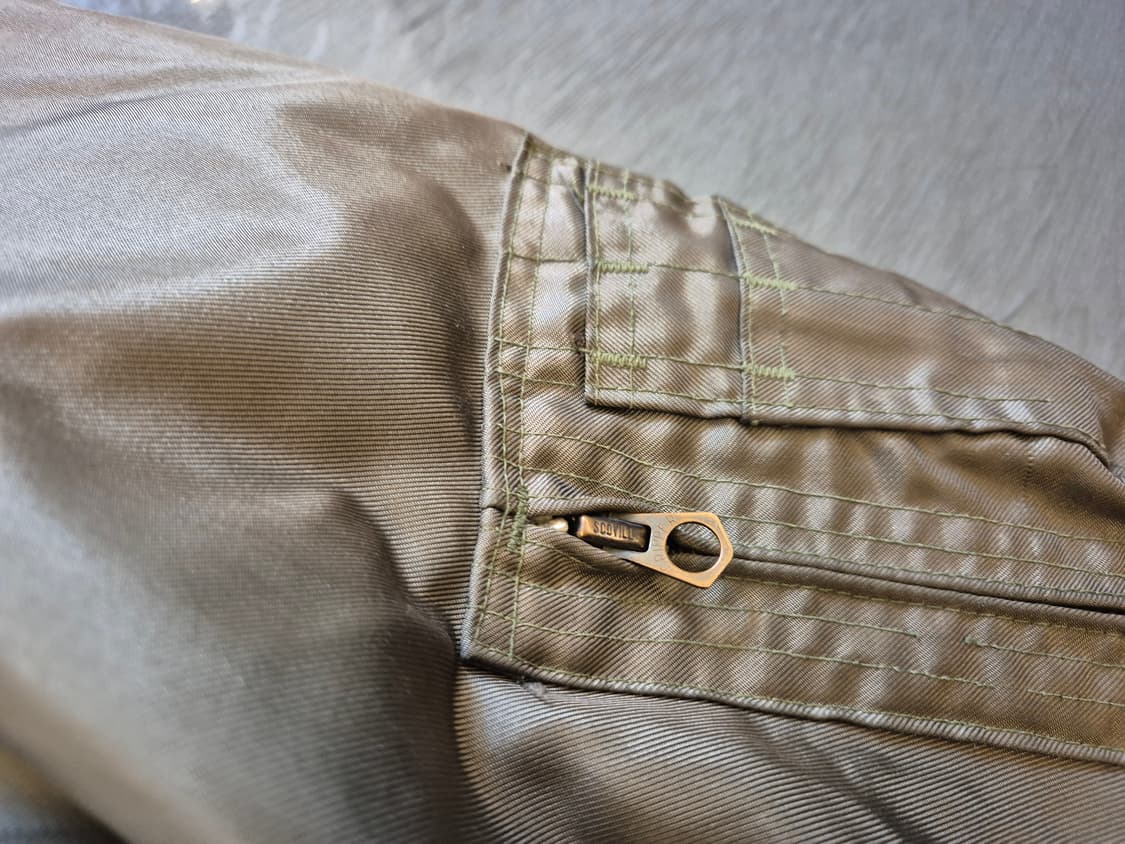 80s u.s army AVIREX CWU 45 P 플라이트 자켓 상품이미지7
