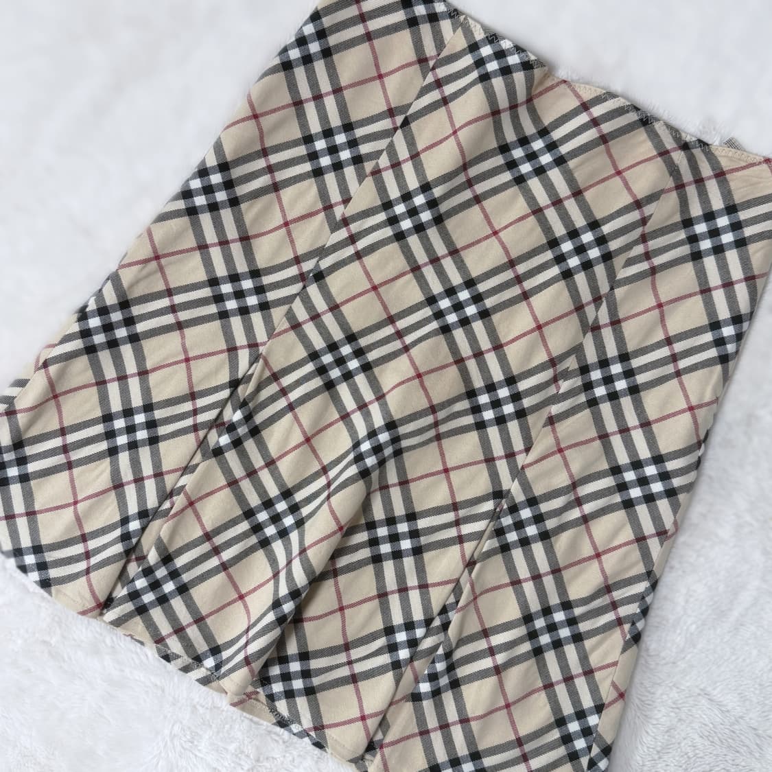 Burberry 블루라벨 y2k 노바체크 치마 ≽^•⩊•^≼ 상품이미지2
