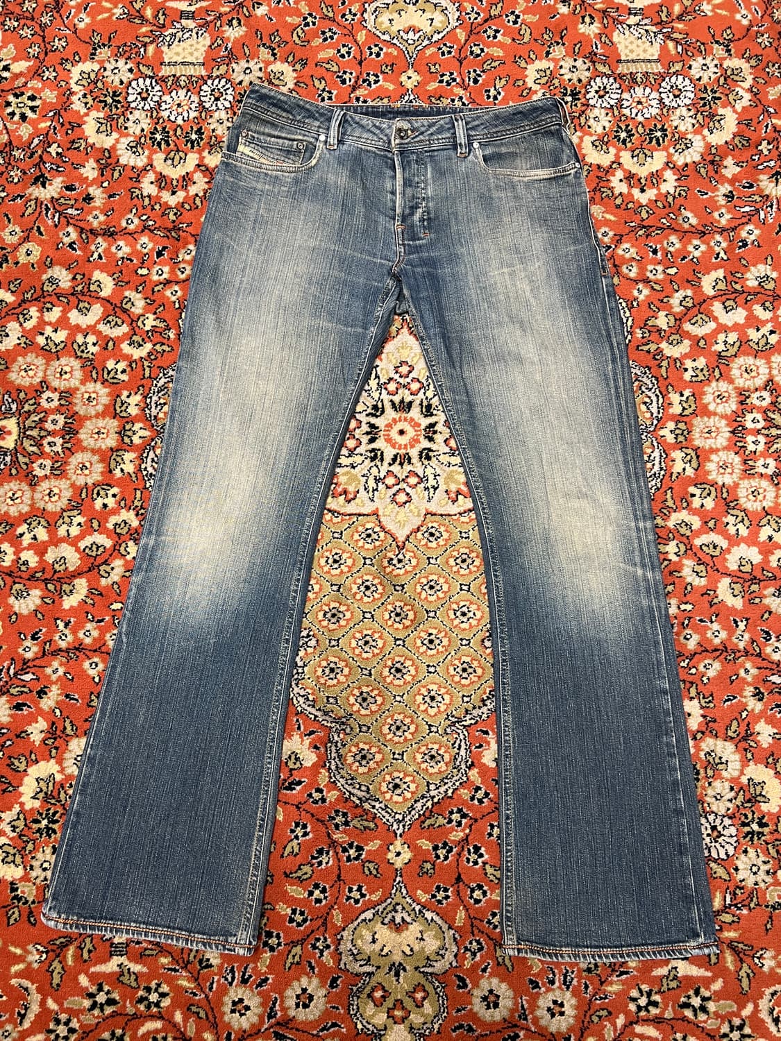 [33] Diesel 디젤 빈티지 중청 부츠컷 플레어 데님팬츠 상품이미지1