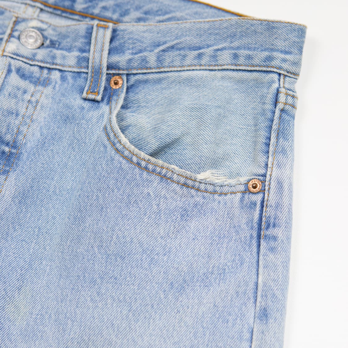 90s 리바이스 501 스트레이트 핏 데님 팬츠  상품이미지7