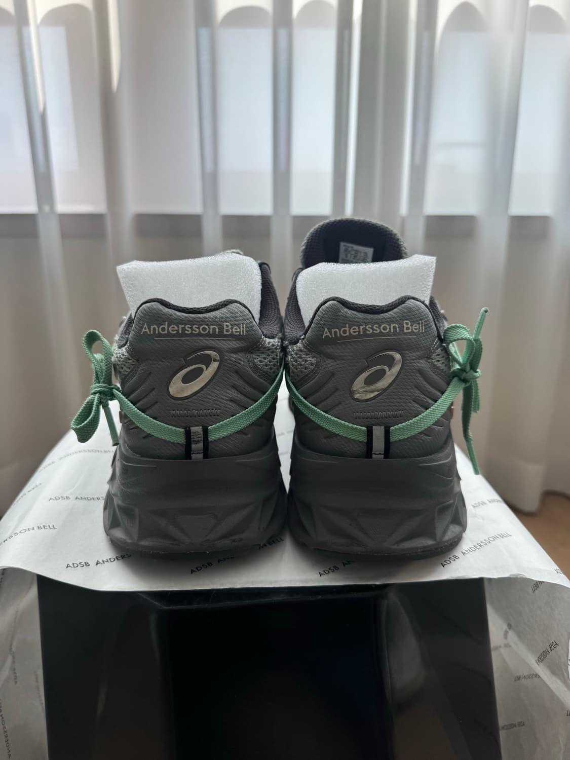 [280] 아식스 x 앤더슨벨 젤-소노마 15-50 그레이 그린 - 촬영 상품이미지7