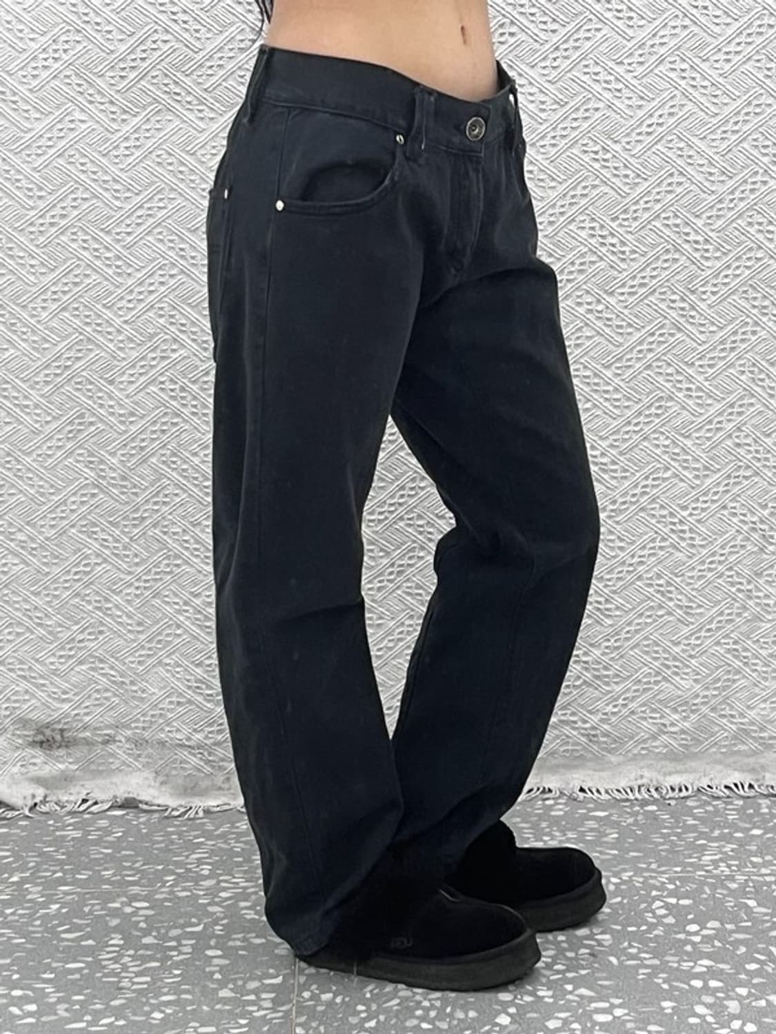 리바이스 엔지니어드진 빈티지 캐주얼 흑청 데님팬츠 32인치 C10527 상품이미지2