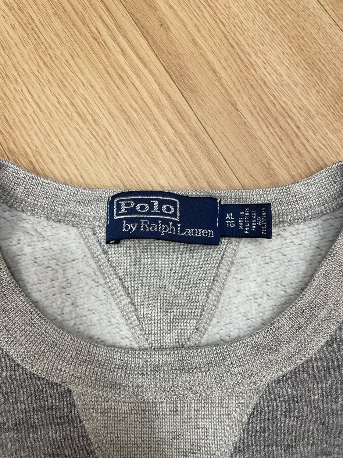 폴로 호랑이 맨투맨 XL 팝니다.(상태매우좋음) 상품이미지3