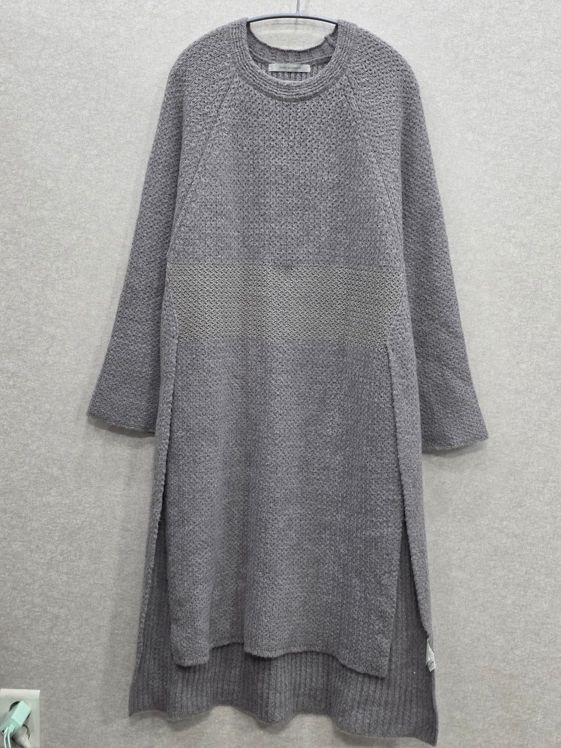 VOICE OF VOICES 알파카 니트 원피스 그레이컬러 (55~77) 상품이미지2