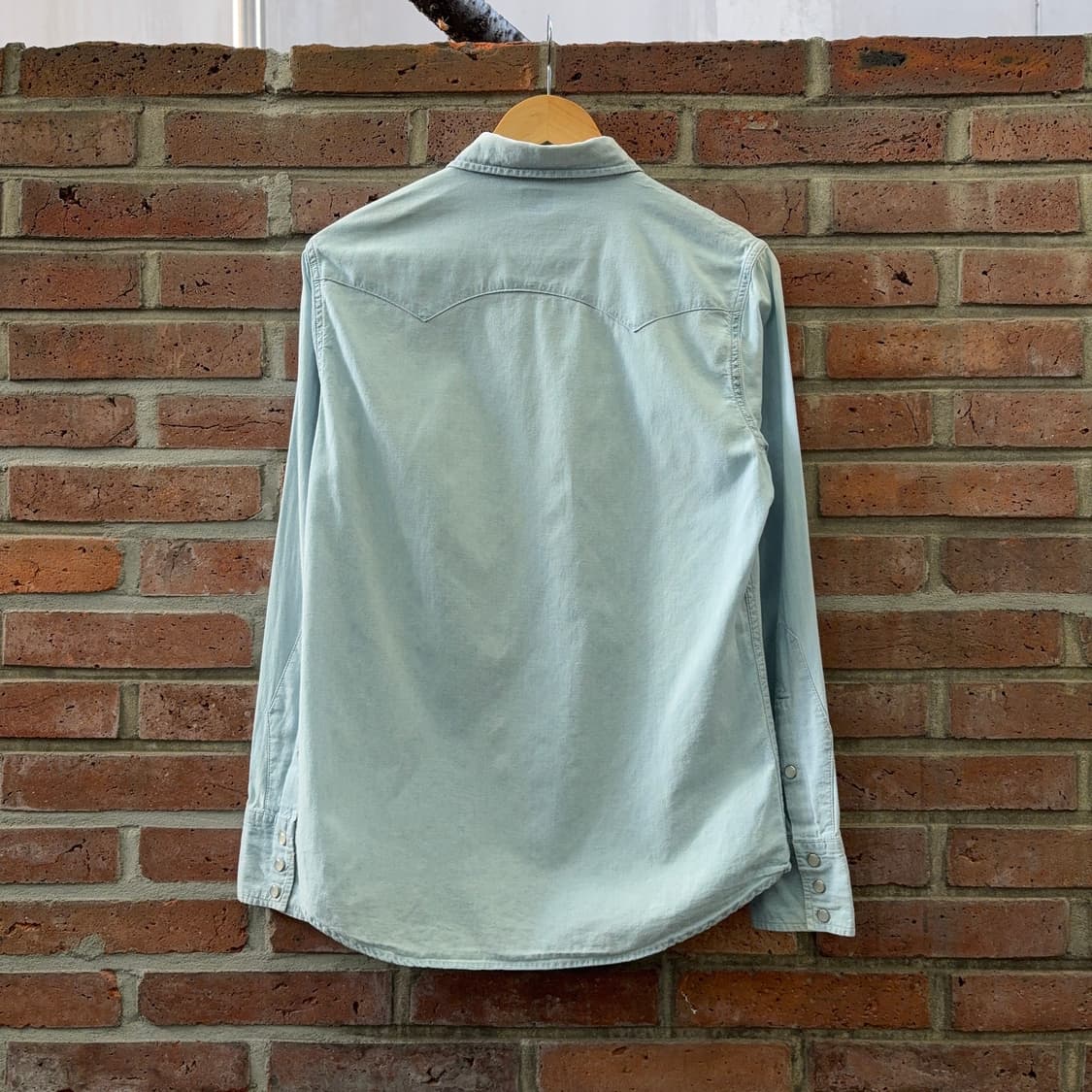 00s 리 Lee 라이트 데님 웨스턴 셔츠 상품이미지6