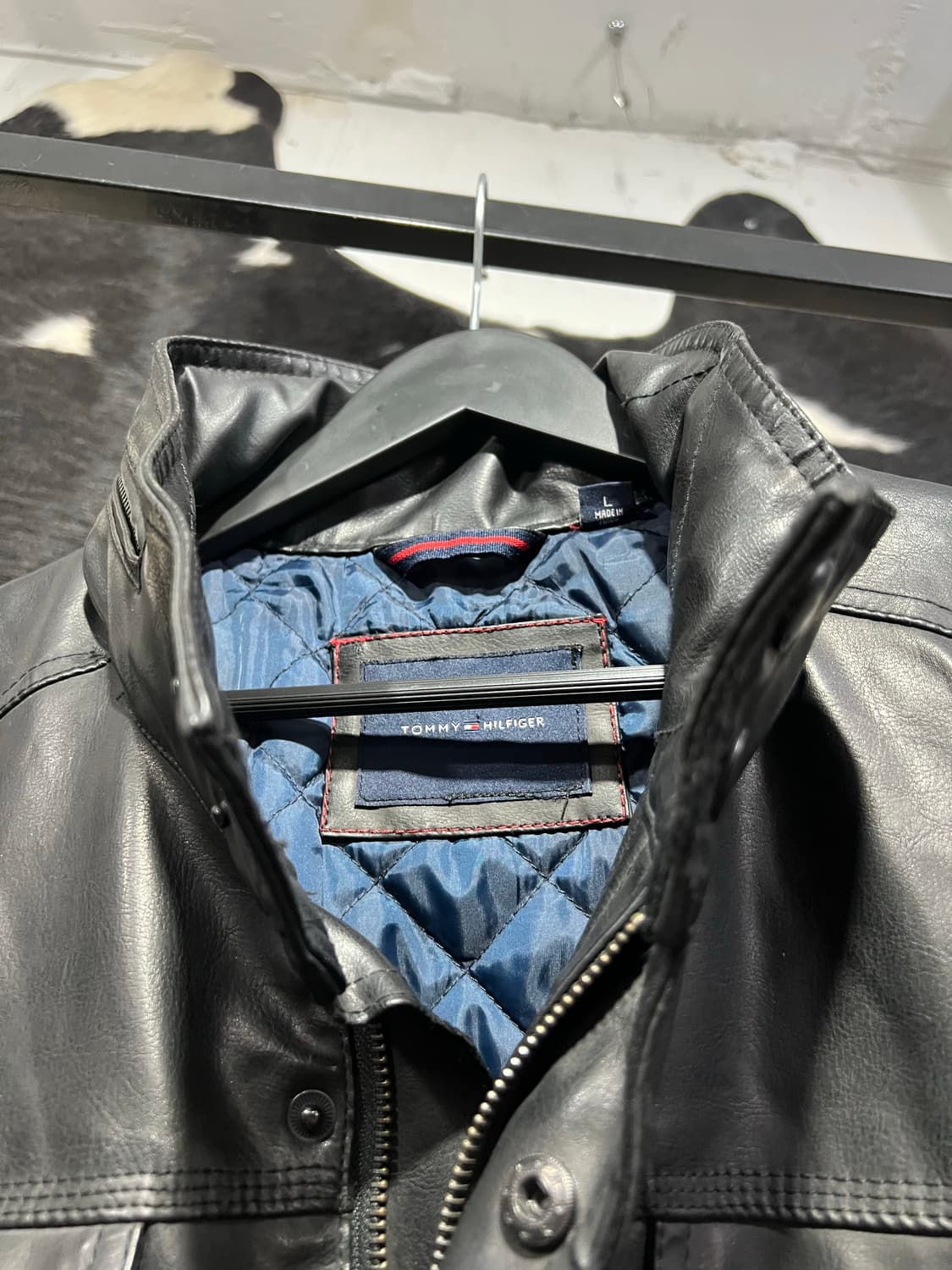 타미힐피거 가죽 자켓 상품이미지5