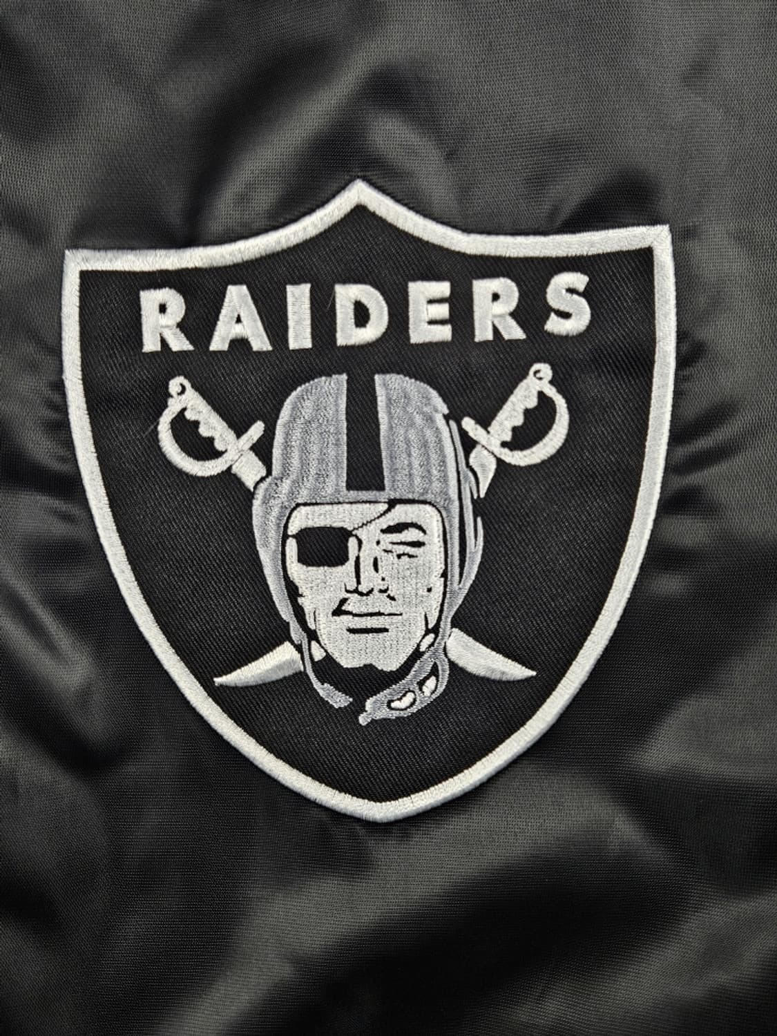 NFL 레이더스 새틴 바시티 자켓 ( 2XL ) / 9931 상품이미지8