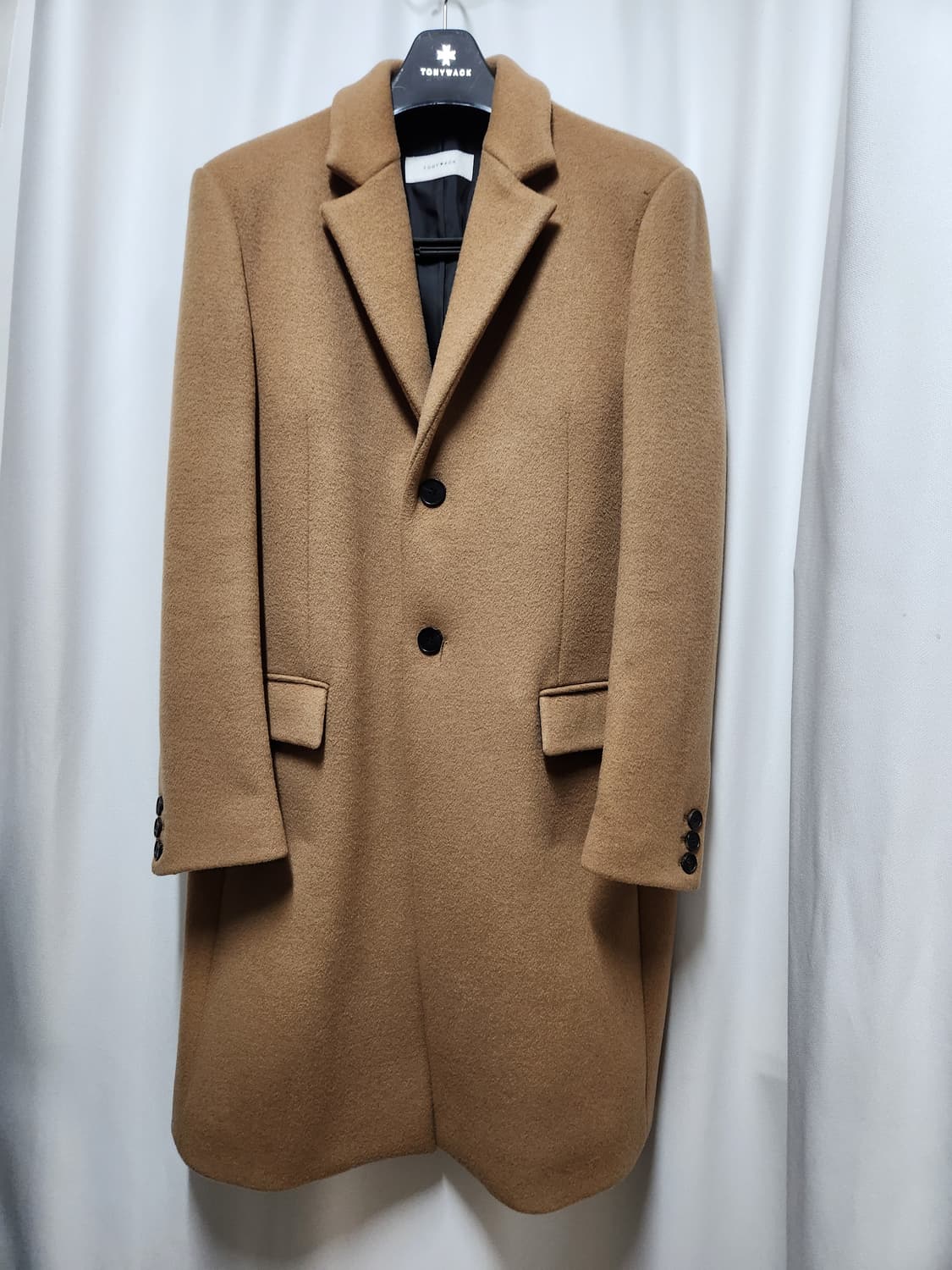 토니웩 코트 팝니다(카멜,95) 상품이미지1