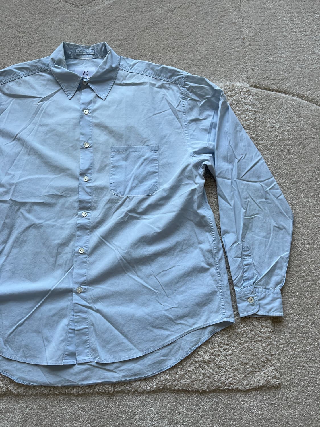 브라운야드 Steady Shirt Blue (103-105) 상품이미지3