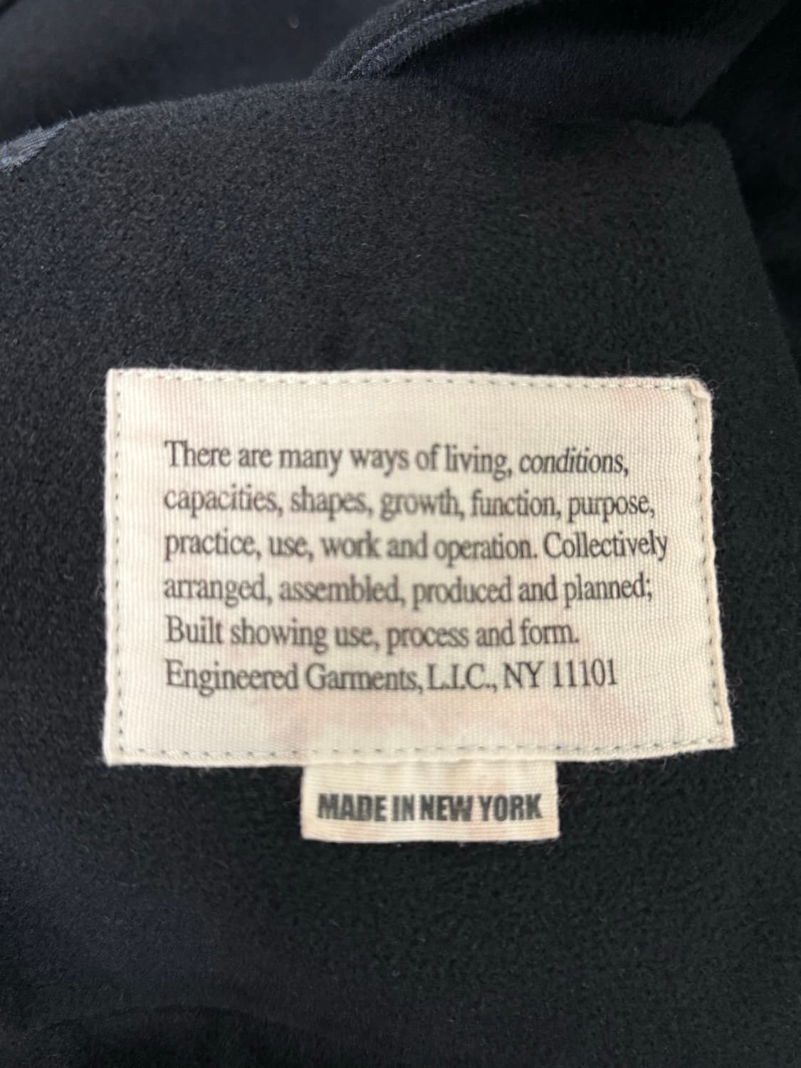 (XL) 엔지니어드가먼츠 익스플로러 자켓 네이비 상품이미지4