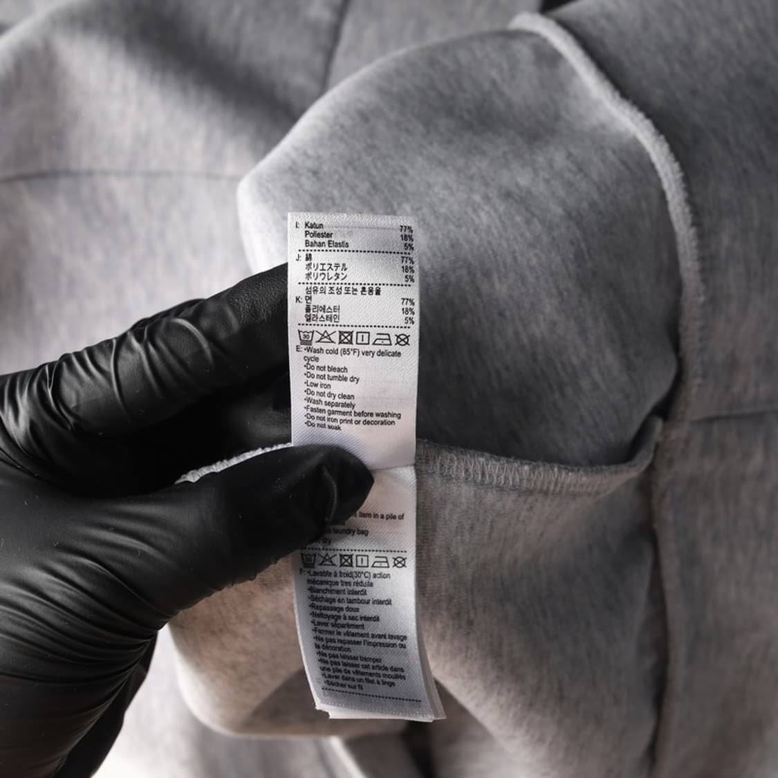 라코스테 스포츠 래글런 반집업 기모 후드 95 상품이미지6