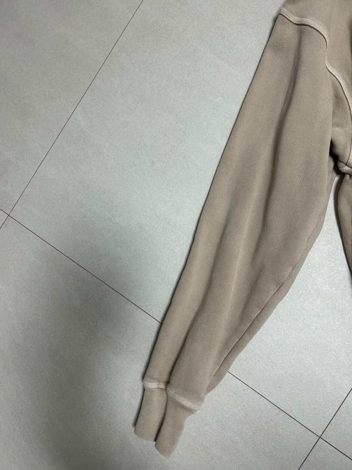 스투시 8볼 피그먼트 다이드 집 후드 카키 상품이미지3