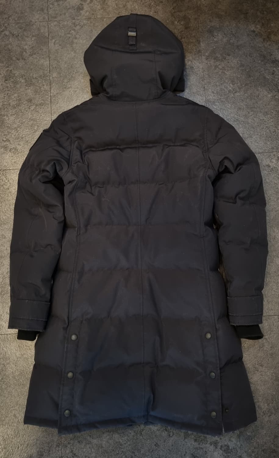 정품/캐나다구스 여성 쉘번 파카 블랙 M 상품이미지6