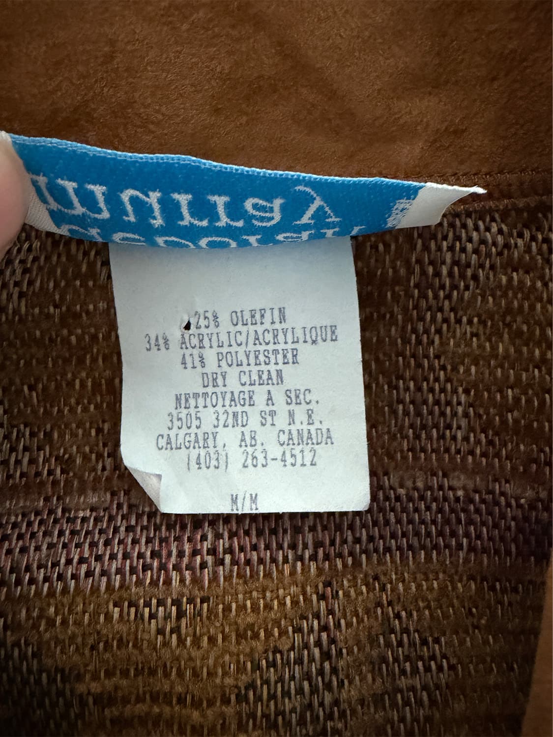 80s 캐나다 웨스턴 태피스트리 자켓 상품이미지8