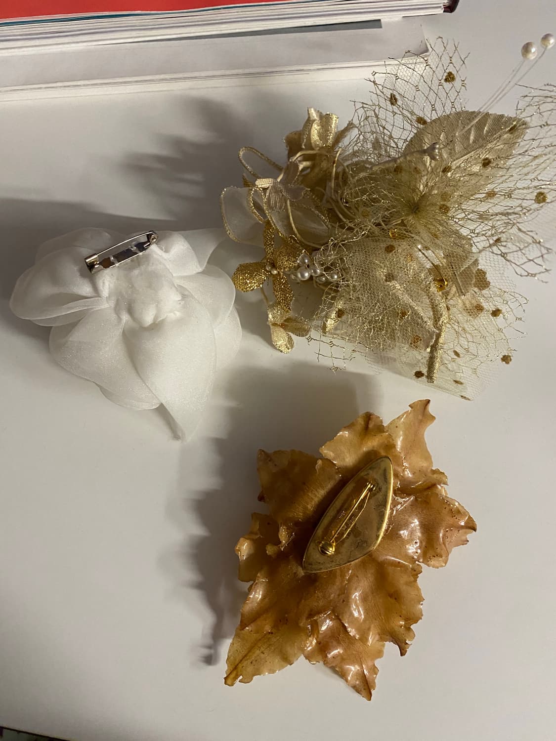 화려한 일본 브로치 3점 세트 상품이미지5