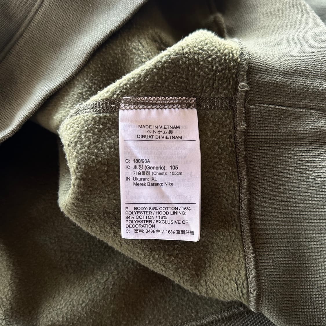 [XL]나이키 ACG 풀오버 후드 카고 카키 상품이미지7