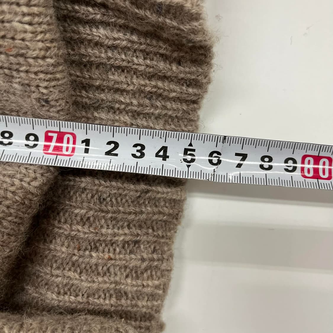 Vintage 올드스쿨 헤비 니트 집업 자켓 상품이미지10