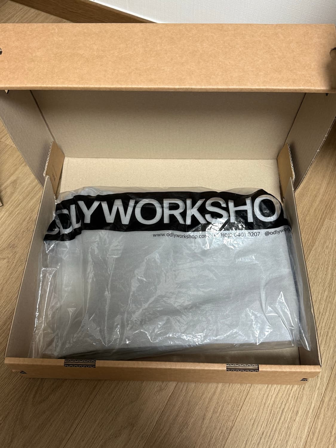 오들리워크샵 Wide Jeans, Debris 상품이미지4