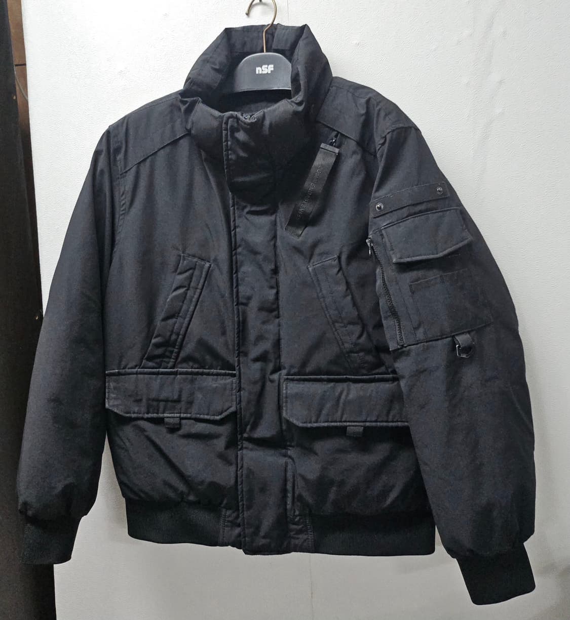 프랭크스톤 블랙 덕다운패딩 100 상품이미지1