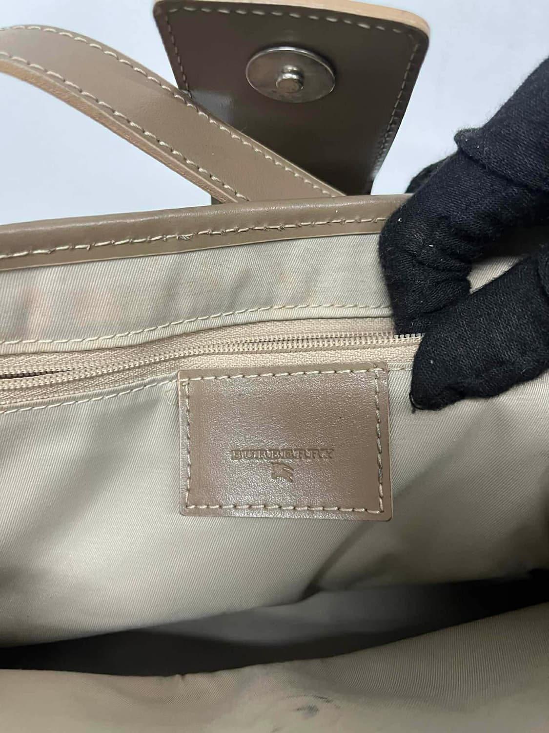 버버리 노바체크 빈티지 숄더 토트백 상품이미지7