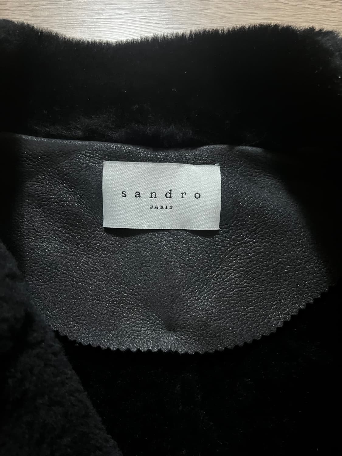 산드로 남성 무스탕 100-105사이즈 상품이미지2