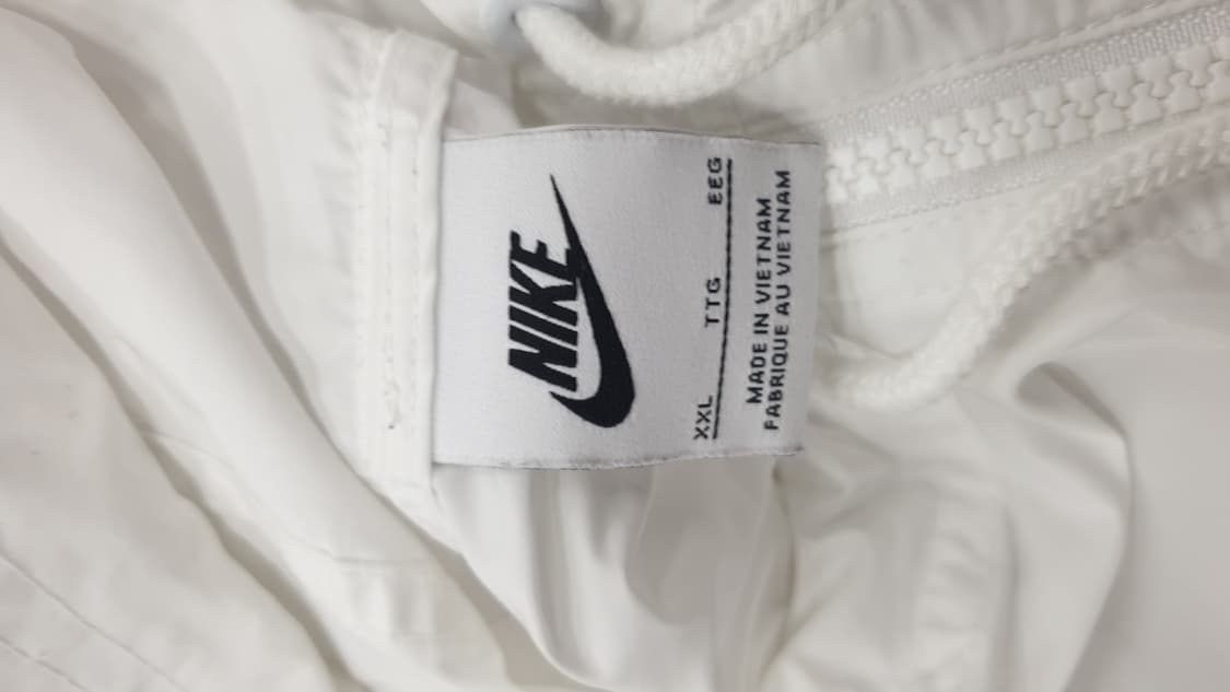 나이키 화이트 아노락 후드 바람막이xxl 상품이미지3