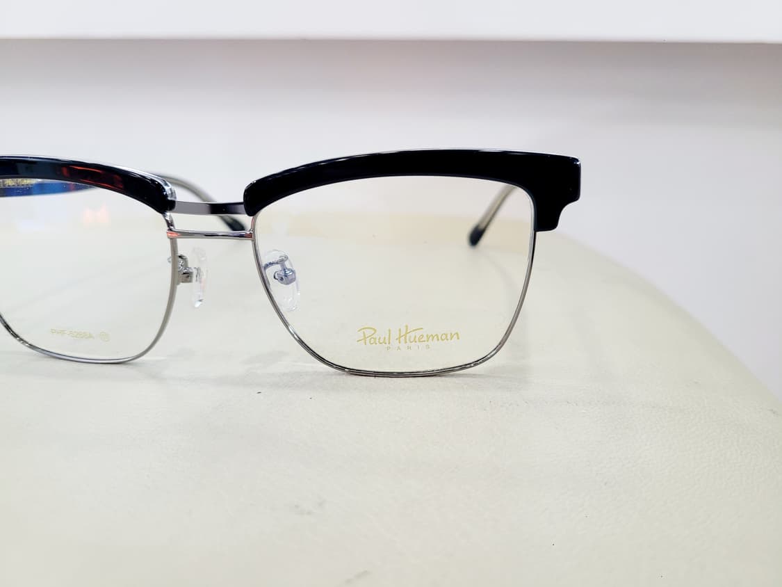 폴휴먼 안경 PHF-5268A 블랙실버하금테 안경 상품이미지5
