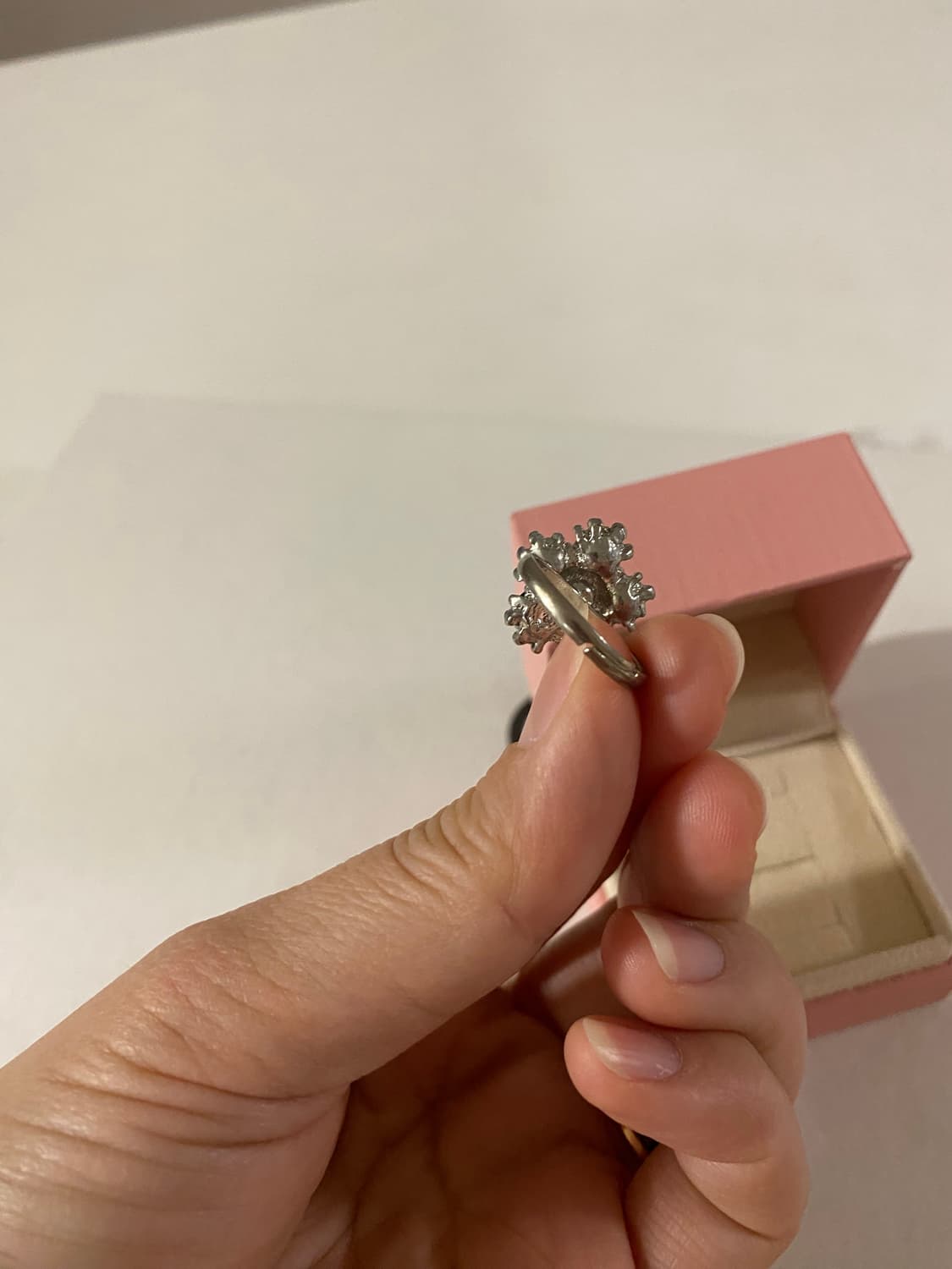 빈티지 플라워 반지 상품이미지4