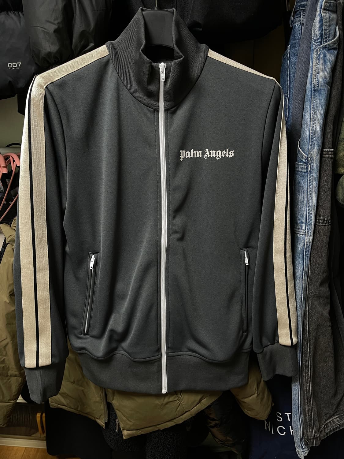 팜엔젤스 클래식 트랙 자켓 m 그레이 새상품 상품이미지4
