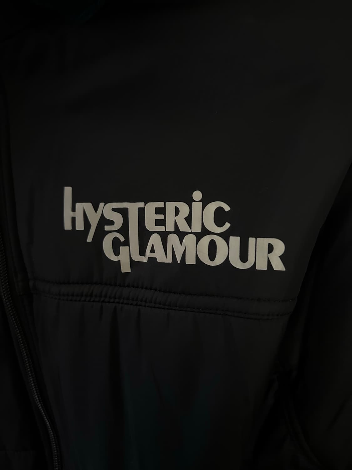 히스테릭글래머 아카이브 패딩 블랙 상품이미지2