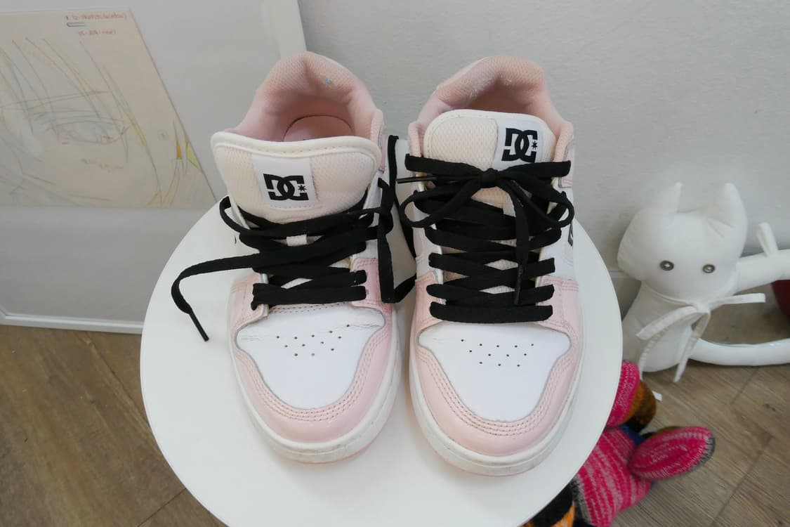 DC shoes 핑크 스니커즈 상품이미지1