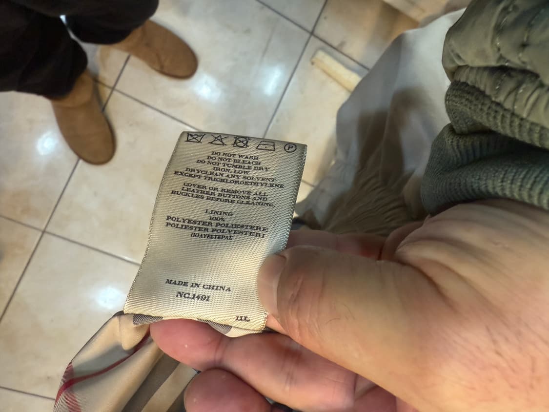 100 정품 버버리 블루종 팝니다 상품이미지6