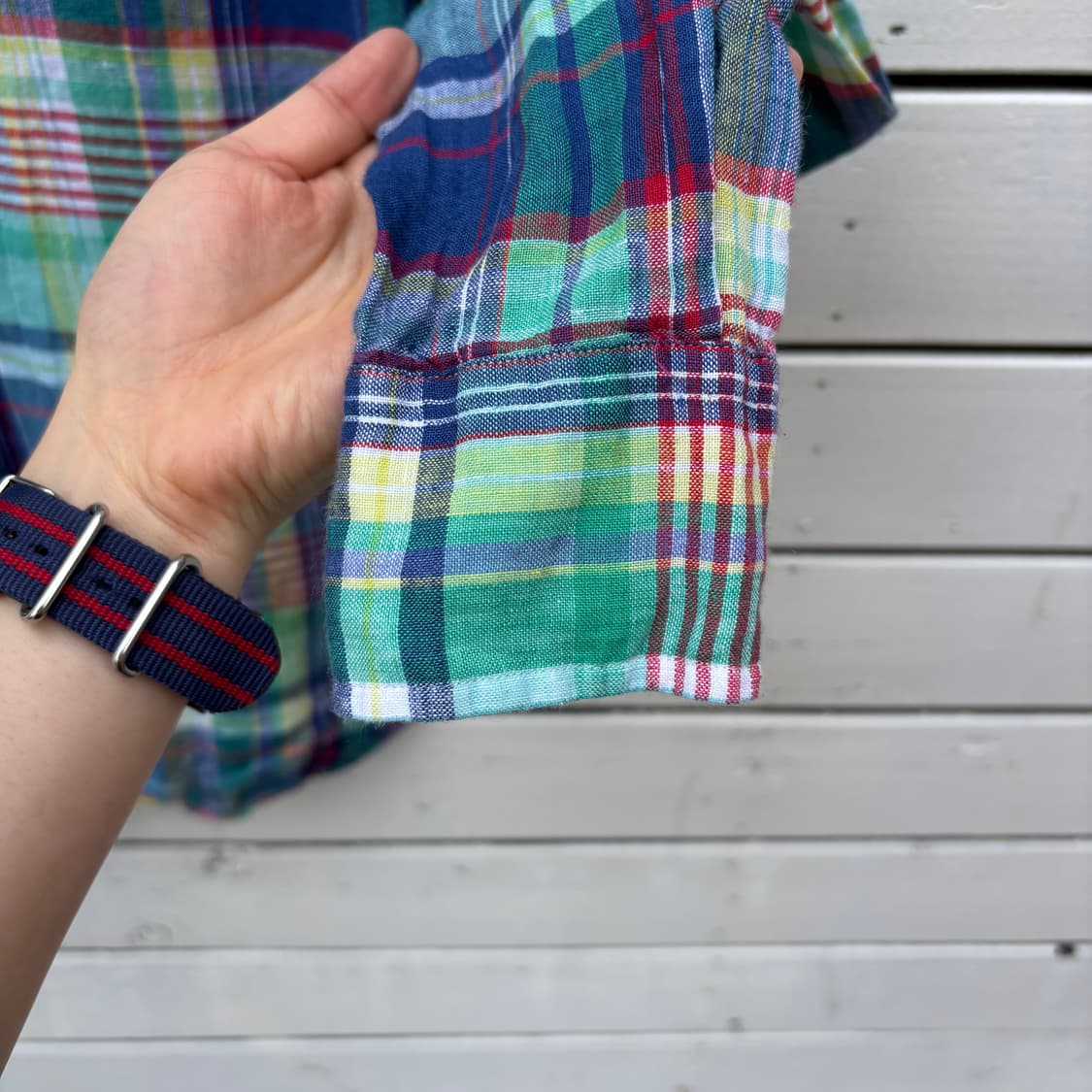 Polo 폴로 체크 린넨 셔츠 상품이미지6