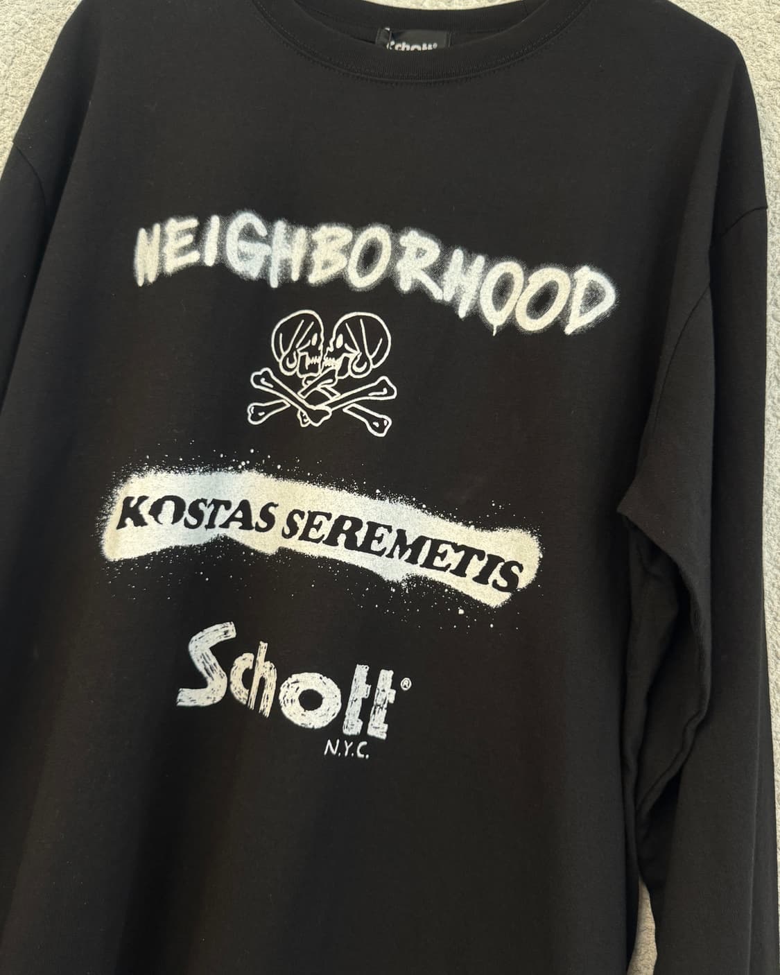 네이버후드 x 쇼트 롱슬리브 상품이미지3