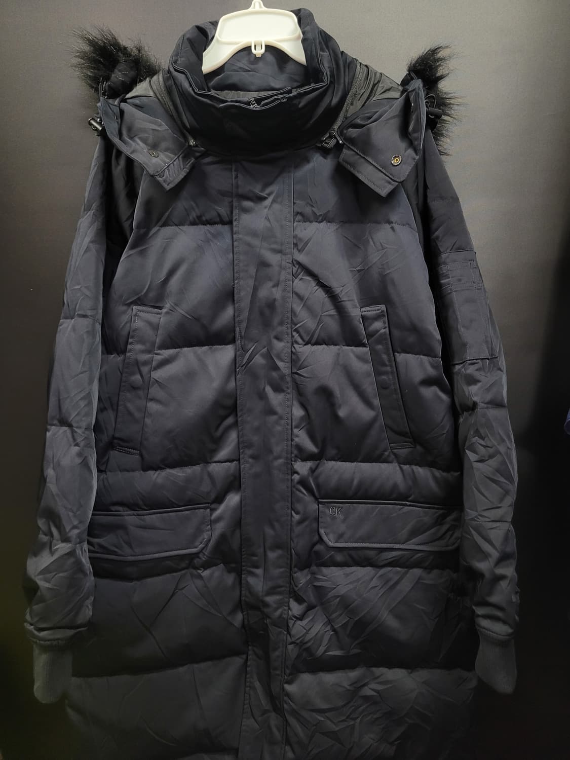 Calvin Kline Jeans 캘빈클라인 구스다운 롱패딩(새제품급) 상품이미지8
