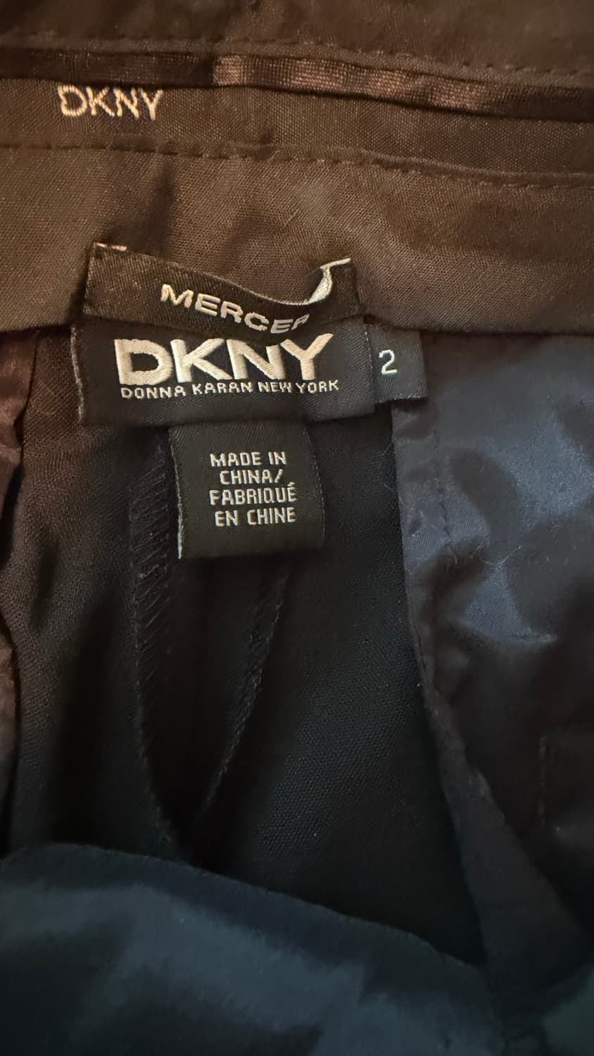 DKNY 블랙 팬츠 사이즈 2 상품이미지3