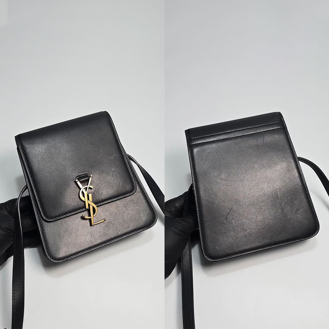 생로랑 카이아 노스사우스 사첼 숄더 크로스백  상품이미지7