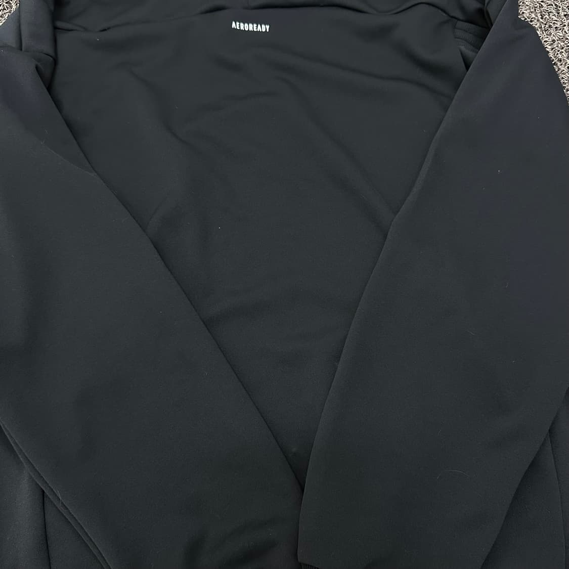 아디다스 폴리 후드티 블랙 XL 상품이미지6