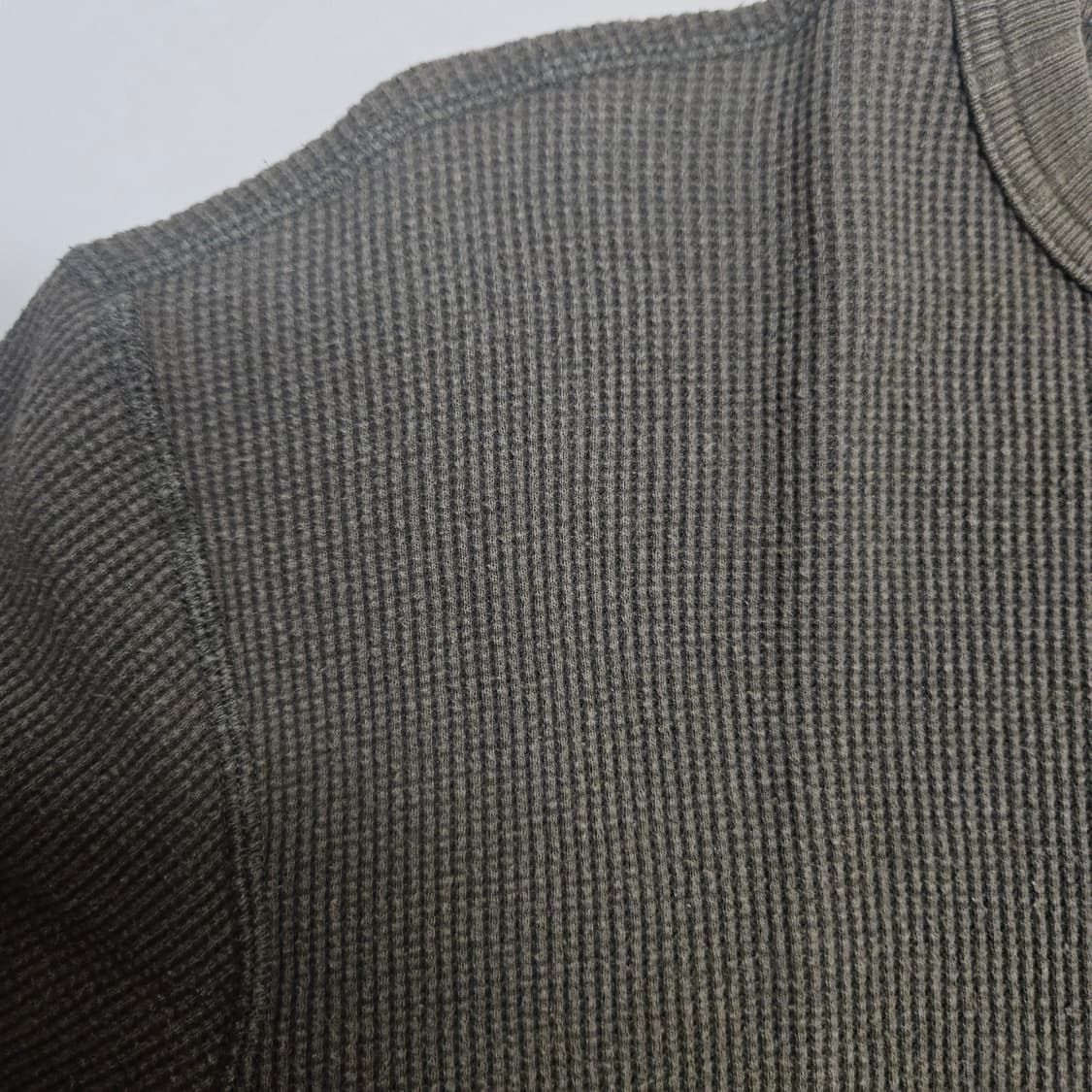 (무료배송) 나이젤카본 비대칭 와플믹스 롱슬리브 / 올리브 / 50사이즈 상품이미지6