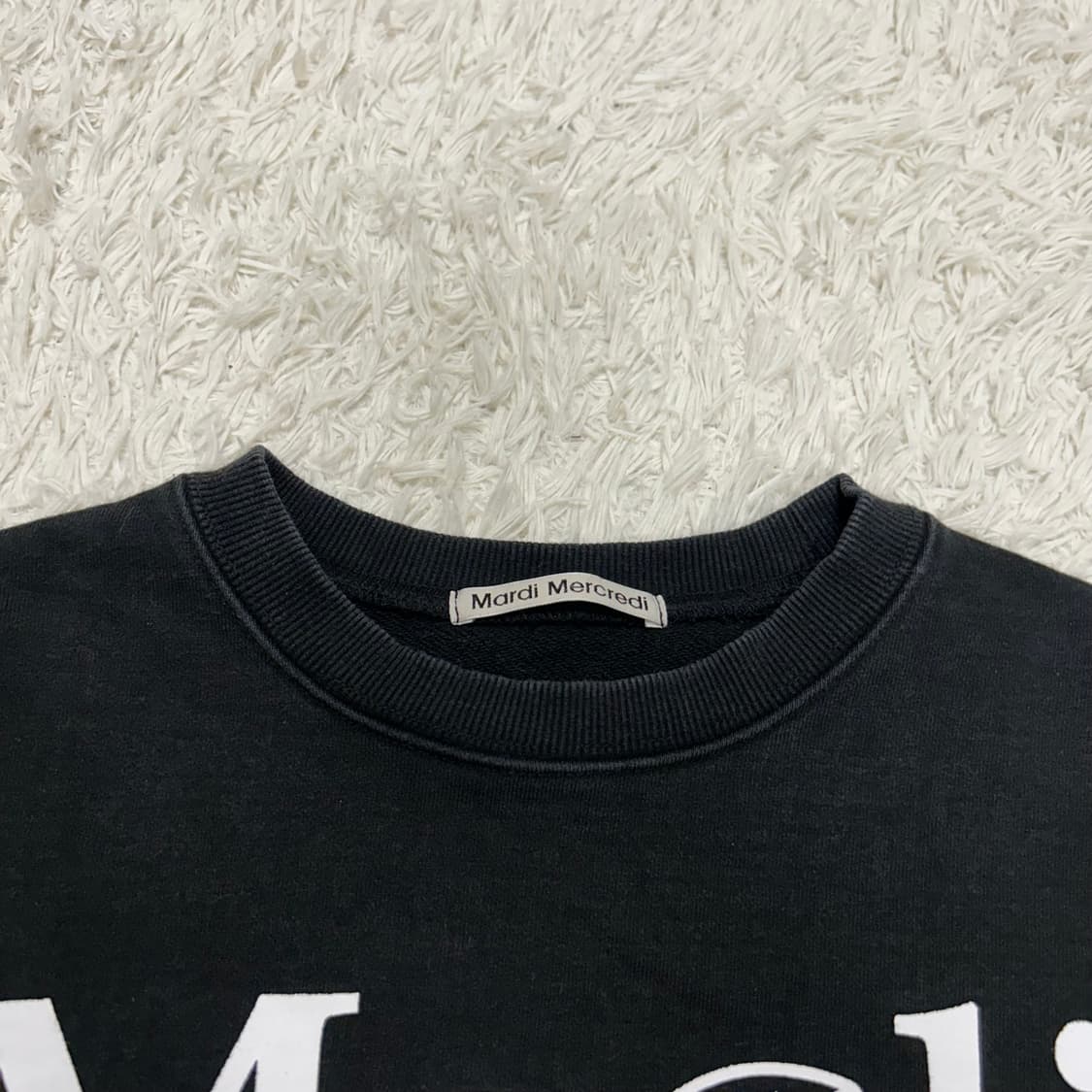 Mardi Mercredi Black Sweatshirt 상품이미지6