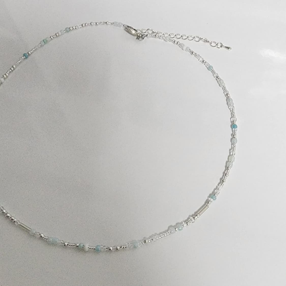 남자 민트 실버 목걸이 상품이미지3