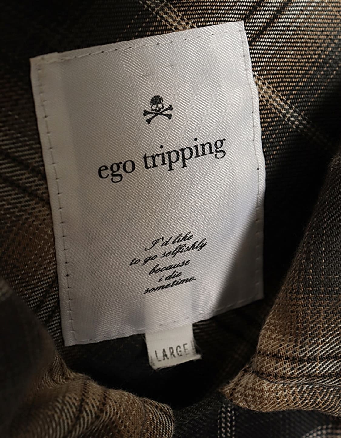 ego tripping 2way Check Shirts 상품이미지10