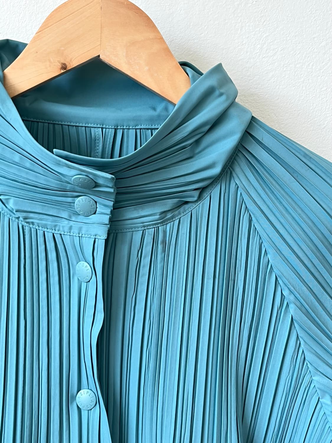 이세이미야케 Pleats please 민트 코트자켓 상품이미지2