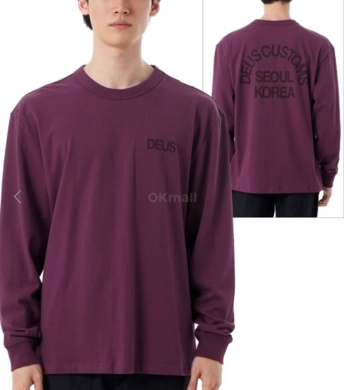 데우스 빔즈 콜라보 롱슬리브 상품이미지1