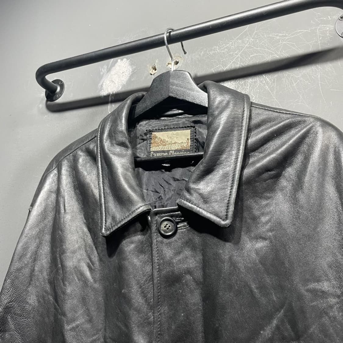 리얼레더 가죽코트 상품이미지3